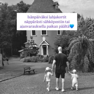 Isänpäiväksi 09.11.2025 hierontalahjakortti! Tilaukset osoitteeseen hierontatiimi@gmail.com tai paikan päältä ajanvarauksen kautta.